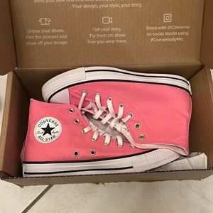 Pink High Top Converse